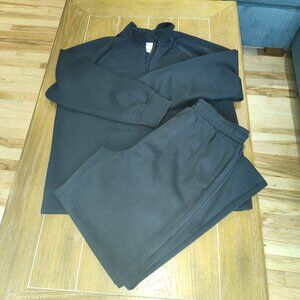 Target All in Motion Women's Airy Sleek Wide Leg Set Pants & Half Zip Sweatshirt